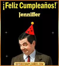GIF Feliz Cumpleaños Meme Jenniffer
